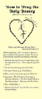 Regular Rosary Pamphlet